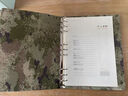 旭彤B5迷彩活頁(yè)筆記本本子100張200頁(yè)道林紙會(huì )議記錄本軍事訓練理論學(xué)習日記本定制LOGO  曬單實(shí)拍圖