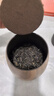 尚言坊茶葉罐紫砂復(fù)古陶瓷大號(hào)大容量茶罐防潮密封罐半斤裝 木紋舍得罐 曬單實(shí)拍圖