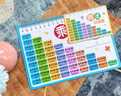 JCZS德國乘法口訣表卡片小學(xué)生二年級九九乘除法99數學(xué)公式表大全背誦 【乘除法口訣卡】加厚(送同款小 曬單實(shí)拍圖