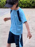小豬班納兒童運動(dòng)套裝2026新款夏季男童網(wǎng)眼速干衣服洋氣女童輕薄透氣夏裝 【網(wǎng)眼速干】藍/純色 175 （建議體重120-130） 曬單實(shí)拍圖