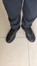 愛步（ECCO）板鞋男鞋 休閑鞋 街頭720系列520814 01001黑色 41 曬單實拍圖