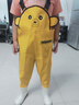 羚特下水褲連體褲戶外玩水下水褲防水服涉水服雨靴一體-卡通黃31碼 曬單實(shí)拍圖