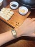 古尊（GOLGEN）手表女小方表2025新款小棕表復(fù)古輕奢小天鵝系列生日禮物19035 【禮盒裝】亮銀+贈(zèng)黑色皮帶 曬單實(shí)拍圖