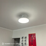 雷士（NVC）LED照明枕邊風(fēng)風(fēng)扇燈吊扇燈北歐餐廳臥室全光譜1級(jí)能效三防白色 曬單實(shí)拍圖