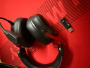 iKF V11 Pro7.1四模無線游戲耳機頭戴式7.1環(huán)繞音效藍牙有線電競專用三角洲FPS無畏契約辨位 黑紅色 曬單實拍圖