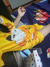 韓菲奴大膽龍圖皇帝龍袍搞笑學(xué)生運(yùn)動男女情侶裝休閑睡衣家居服套裝潮流 皇帝大膽短袖套裝 L 兒童140碼建議【50-60斤】 曬單實拍圖