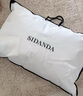SIDANDA95白鵝絨羽絨枕頸椎枕芯護(hù)頸枕2025新品空氣管強(qiáng)支撐抗菌側(cè)睡枕頭 曬單實(shí)拍圖