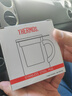 膳魔師（THERMOS）保溫杯400ml男女士泡茶咖啡保冷水杯子TEMC-400 珍珠白 曬單實拍圖