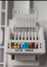 畢亞茲 網絡面板 雙網口網線電腦插座雙扣面板 適用網絡電話信息模塊 通用超5/6/7類加厚86型面板 1個裝 曬單實拍圖