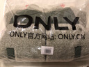 ONLY冬季90白鴨絨寬松拼接立領(lǐng)短款羽絨服女|124423019 G01 綠色混色泰迪 M (165) 84A 曬單實(shí)拍圖
