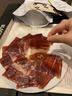 MONTE ESTRELLA西班牙進(jìn)口火腿 伊比利亞純橡果散養(yǎng)黑豬 黑標(biāo)后腿 即食生吃切片 紅標(biāo) 伊比利亞純橡果后腿100g 曬單實拍圖
