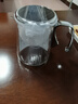 從簡(jiǎn)高端飄逸杯泡茶壺加厚耐熱玻璃磁吸自動(dòng)懶人泡茶器大容量家用沖茶 LX錐形透明550ML 曬單實(shí)拍圖