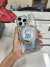 岡科新款磁吸適用蘋(píng)果16promax手機殼旋轉支架散熱iphone15哆啦A夢(mèng)保護套14全包防摔magsafe男女13動(dòng)漫 【電鍍銀】哆啦A夢(mèng)丨磁吸支架 iPhone16ProMax 曬單實(shí)拍圖