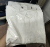 VOYDOVE雪紡白襯衫女2025春秋寬松女裝洋氣別致上衣休閑長(zhǎng)袖內(nèi)搭疊穿襯衣 白色【z】 XL 【115-130斤】 曬單實(shí)拍圖