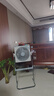 格力轉(zhuǎn)頁落地電風(fēng)扇 鴻運(yùn)臺(tái)式家用電風(fēng)扇 大風(fēng)力客廳宿舍臥室臺(tái)扇 淺灰色【12寸機(jī)械式】 曬單實(shí)拍圖