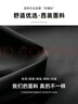 Foss Phil褲子男士春秋款夏季寬松直筒冰絲九分薄款闊腿運動休閑長褲子男生 XHS-K21黑色 2XL 【建議140-155斤】 曬單實拍圖
