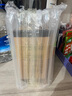 開(kāi)瑤玻璃杯便攜杯套大容量黑色600ml運(yùn)動(dòng)水杯家用茶杯杯子隨身杯 （常規(guī)款）黑色 600毫升 曬單實(shí)拍圖