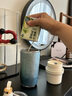 格麗思（GREENIS）純鈦榨汁杯家用小型便攜榨汁機果汁機多功能水果果蔬攪拌杯電動破壁機 冰川藍 曬單實拍圖