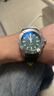 百年靈（BREITLING）復仇者自動(dòng)機械腕表男士手表綠色42瑞士機械表 綠色牛皮表帶42-折疊扣 曬單實(shí)拍圖