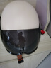 天騎頭盔 電動(dòng)車3c認(rèn)證新國標(biāo)A類電瓶車半盔男女士夏季安全帽四季通用 米白色 米白-防曬茶鏡  曬單實(shí)拍圖