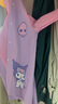 三麗鷗兒童庫洛米雨衣女童加厚小學(xué)生幼兒園寬松帶帽速干連體雨衣 庫洛米雨衣 XL適合身高130-140 曬單實(shí)拍圖