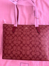 蔻馳（COACH）【官方授權店】奢侈品女包ZIP30系列托特包單肩手提包送女友禮物 4455IME74卡其棕色配色 曬單實拍圖