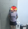 百思絨專業(yè)馬拉松跑步運(yùn)動(dòng)套裝女后口袋短袖速干衣 粉紫上衣+紫短褲 M 曬單實(shí)拍圖