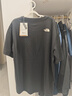 北面（The North Face）短袖T恤 8CSX黑色男款 M 曬單實(shí)拍圖