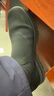 斯凱奇（Skechers）男鞋夏季新款透氣運(yùn)動(dòng)健步鞋舒適一腳蹬輕便防滑網(wǎng)面休閑鞋 BKCC黑色/碳灰 40 (255mm) 曬單實(shí)拍圖
