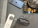 派凡夾縫充電器二合一快充數(shù)據(jù)線帶插頭一體旅行便攜自帶伸縮線多接口一拖二墻面沙發(fā)縫隙直插適用蘋果 黑色【伸縮typec數(shù)據(jù)線/帶蘋果轉(zhuǎn)接頭】 曬單實(shí)拍圖