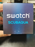 斯沃琪Swatch瑞士手表 潛航系列 時尚夜光透視石英腕表 藍火潛航 SSCU09S100 曬單實拍圖
