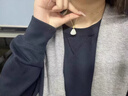 藝香天然和田玉952銀項(xiàng)鏈彌勒佛佛公吊墜玉石玉佛掛件女笑佛玉墜 高冰淺青色吊墜+925銀項(xiàng)鏈 曬單實(shí)拍圖