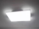 歐普照明led吸頂燈 燈具大全2025款客廳臥室燈餐廳燈全光普客廳燈 方形無極【40*40CM 36瓦】白色框 曬單實拍圖