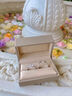 Grace Girl鉑金為愛加冕情侶戒指結(jié)訂求婚鑲鉆對戒七夕情人節(jié)走心禮物送女友 鉑金50分培育鉆D/VVS/NGIC/活口 曬單實拍圖