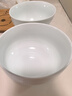 景德鎮(zhèn)官方高溫白瓷餐具簡(jiǎn)約影青雕刻瓷吃飯碗個(gè)人小碗中式家用創(chuàng)意碗 蓮座小碗*2 曬單實(shí)拍圖