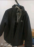 美津濃戶(hù)外棉服男秋冬夾克外套上衣連帽防風(fēng)保暖百搭登山服 黑色  2XL 曬單實(shí)拍圖