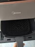 美的（Midea）AI烹飪空氣炸鍋 透明可視不用翻面 大容量智能觸控 空氣炸鍋烤箱一體機三合一5.3L KZC539J5 曬單實(shí)拍圖