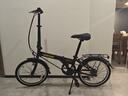 大行（DAHON）折疊自行車20英寸鋁合金輕便6速通勤單車冠特 KBA061黑色 曬單實(shí)拍圖