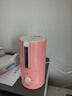 得力（deli）全自動電動轉(zhuǎn)筆刀削筆器卷筆刀 可削8mm三角筆桿六角彩鉛鉛筆削筆刀學(xué)生電動文具生日開學(xué)禮物粉 曬單實拍圖