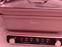 美的（Midea）電火鍋火鍋專用鍋多功能鍋料理烤肉鍋分體式多功能一體電鍋0氟鈦陶電煮鍋HGS352866S 曬單實拍圖