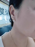 韓式都品2025新款感鉆石耳釘女輕奢耳夾小眾簡約氣質(zhì)耳飾耳環(huán)耳洞ins 銀色 曬單實(shí)拍圖