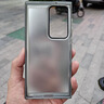 米弗希 馬里奧適用三星Galaxys25ultra手機(jī)殼新款像素風(fēng)s24高級s23ultra全包s22防摔彩銀創(chuàng)意保護(hù)套男女 【相機(jī)合影小怪獸】灰黑色-彩銀IMD 三星Galaxy S23 Ultra 曬單實(shí)拍圖