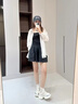 BOSIE 伯喜夏季新款老爹鞋女鞋內(nèi)增高小白鞋學(xué)生潮牌高端網(wǎng)布休閑鞋運動鞋 米色 【網(wǎng)面】 39 曬單實拍圖