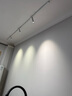 光維爾【超薄6mm】白色明裝磁吸軌道燈免吊頂無主燈照明led嵌入式筒射燈 白色一體48V電源200W 曬單實(shí)拍圖