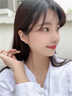 唯一（Winy）莫桑鉆999純銀耳釘送女友生日七夕情人節(jié)禮物女顯氣質(zhì)小眾耳環(huán)飾 曬單實(shí)拍圖