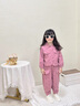 G.DUCKKIDS小黃鴨女童秋裝套裝2025新款洋氣兒童牛仔外套套裝春秋薄款兩件套 粉色 110 建議4~5歲【100-110cm】cm 曬單實拍圖