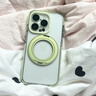 米弗希【AI拍照按鍵】糖果色適用iPhone16ProMax手機(jī)殼蘋(píng)果15pro磁吸支架14Pro透明13外殼16plus全包套 【綠色】360度旋轉(zhuǎn)磁吸支架-相機(jī)按鍵全包 iPhone 16 pro 曬單實(shí)拍圖