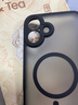 ALittleFlower適用蘋果16plus手機(jī)殼 iphone16plus保護(hù)套磁吸殼magsafe充電超薄防摔硅膠軟殼鏡頭全包 黑色 曬單實(shí)拍圖