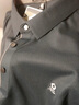 夢特嬌?！ばQ·絲男短袖t恤夏季冰·絲中年純色半袖polo衫 T817-上青【短袖】 M 165【建議100-120斤】 曬單實(shí)拍圖