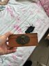 桌面收納盒帶鎖證件盒實(shí)木質(zhì)儲物盒子收納箱密碼家用小木頭箱復古 無(wú)圖案小號包邊款 曬單實(shí)拍圖